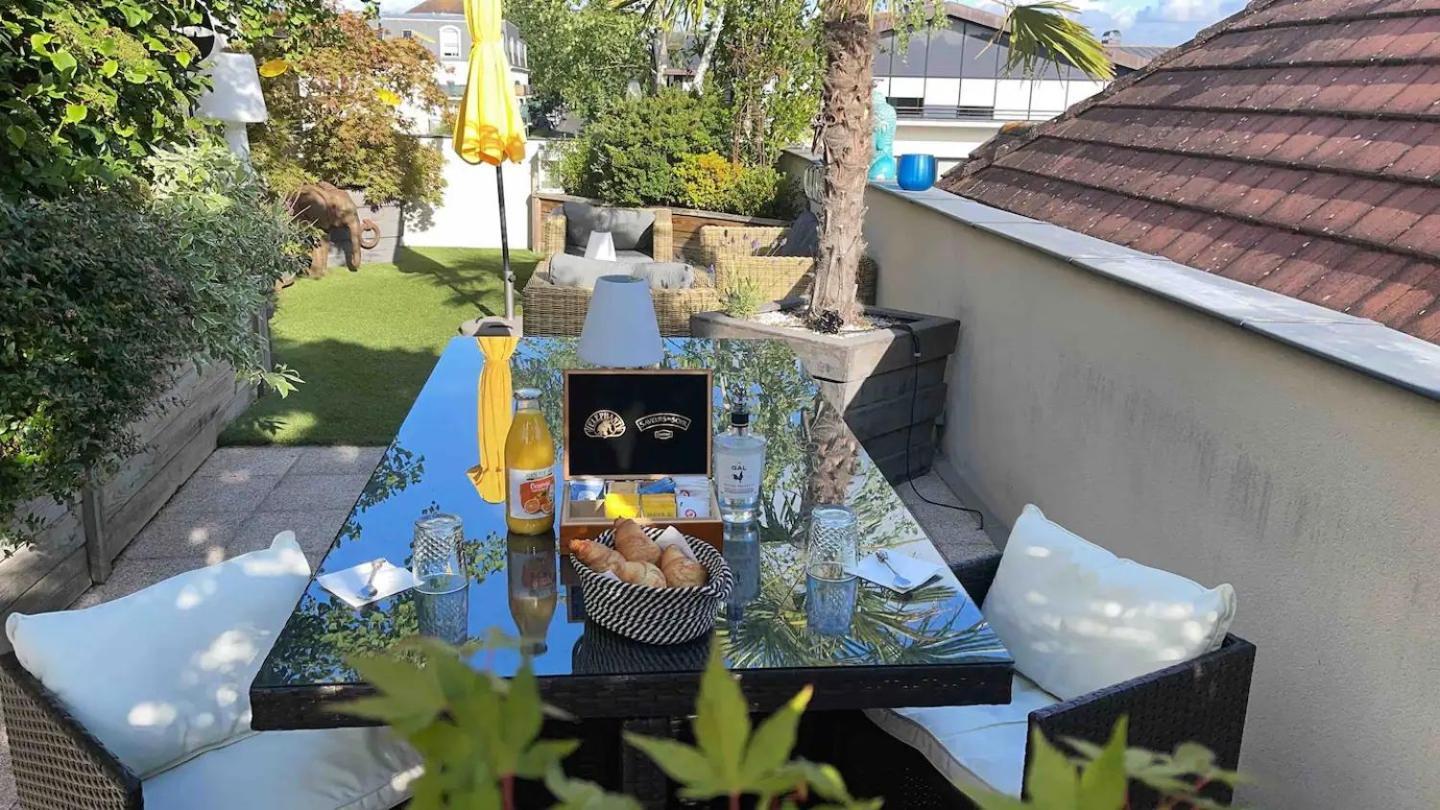 Ferienwohnung Chez Les Stephs Magny-le-Hongre Exterior foto