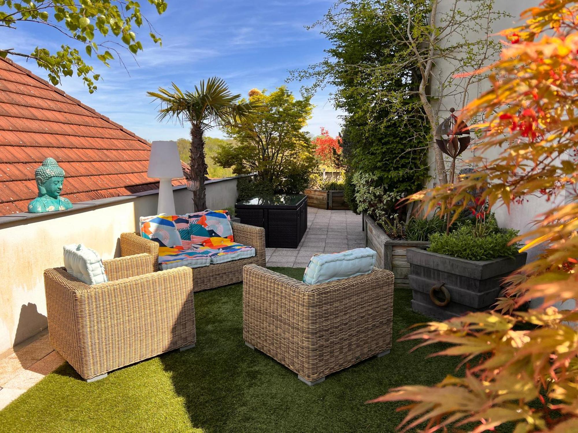 Ferienwohnung Chez Les Stephs Magny-le-Hongre Exterior foto