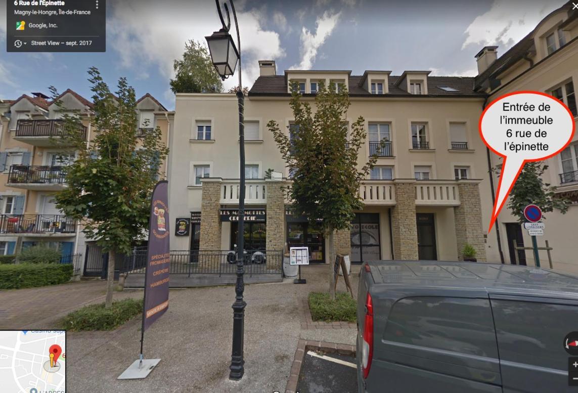 Ferienwohnung Chez Les Stephs Magny-le-Hongre Exterior foto
